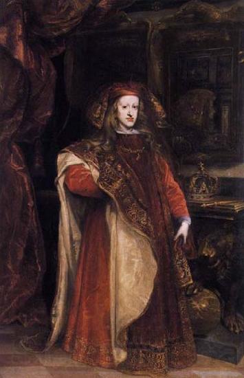 Miranda, Juan Carreno de Charles II as Grandmaster of the Golden Fleece Spain oil painting art